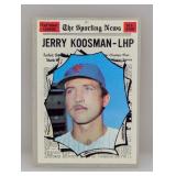 1970 Topps Jerry Koosman Miracle Met 468 Damaged