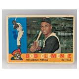 1960 Topps Bob Clemente 326 Damage