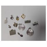 20.34G .925 Sterl Charms/Pendants