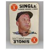 1968 Topps Mickey Mantle 2 Damage