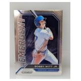 2021 Prizm Bobby Witt Jr #EMG Emergent