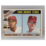 1966 Topps Roomie Stars Ferguson Jenkins 254 dmg