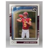 2024 Optic Jayden Daniels #248 RC Rated Rookie