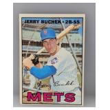 1967 Topps High # 574 - Jerry Buchek "Mets" Edge