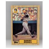 1987 Topps Barry Bonds (RC) #320 Corners