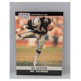 1990 NFL Pro Set Bo Jackson #155 Corners/Edges