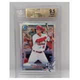 2021 Bowman Chrome Prosp Ref Gorman RC BGS 9.5