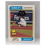 2023 Topps Heritage RC Bobby Witt Jr. RC #85 Edges