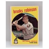 1959 Topps Brooks Robinson HOF Corners/Edges/Stain