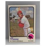 1973 Topps Joe Torre Corners/Edges/Scratches/Stain