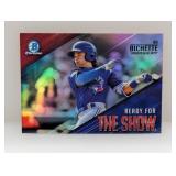 2019 Bowman Chrome Bo Bichette Ready for the Show