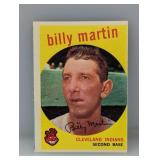 1959 Topps #295 Billy Martin HOF Edge