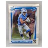 2021 Optic Rated Rookie Amon-Ra St Brown #228