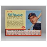 1962 Bill Mazeroski Post Cereal Hand Cut #170 S/S