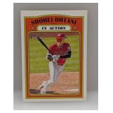 2021 Topps Heritage Shohei Ohtani In Action