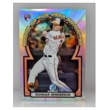 2023ï¿½Bowmanï¿½Chromeï¿½Gunnarï¿½Hendersonï¿½Rookieï¿½ofï¿½Year