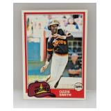 1981 Ozzie Smith Topps #254 Edges