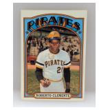 1972 Topps Roberto Clemente HOF Corners/Surface