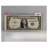 1935-E Blue Seal $1 Silv Certificate