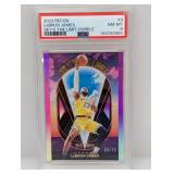 2023 Lebron James Recon Purple /75 PSA 8