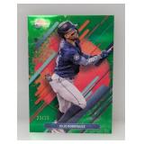 2025 Julio Rodriguez Topps Finest Green Ref /25