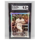 2020 Topps Chrome Alvarez 200 RC Sepia Ref SGC 9.5