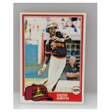 1981 Ozzie Smith Topps #254 Edges