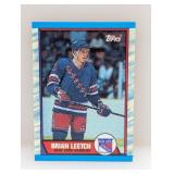 1989 Topps Brian Leetch Rookie #136