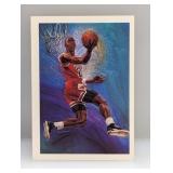 1990 NBA Hoops Checklist Michael Jordan Surface