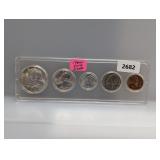 1964 90% Silv Coin Set