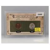 Last Yr of Issue Coin Set