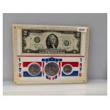 1976 Bicentennial Coin & Currency Set