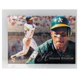 RICKEY HENDERSON 1995 Fleer Flair Oakland Aï¿½s HOF
