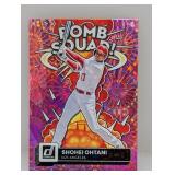 2022 Donruss Shohei Ohtani Bomb Squad Pink Foil