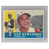 1960 Topps Don Dewcombe HOF Dodgers/Reds Edges