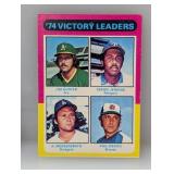 1975 Topps Mini Jenkins Hunter & Niekro #310 C/E