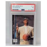 1997 Upper Deck Tim Duncan Rookie PSA 7 114