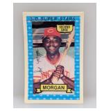 1974 Joe Morgan Kelloggs #36 Damage