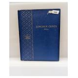 Nearly Complete Lincoln Cent Book 1941-
