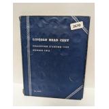 Complete+ Lincoln Cent Book 1941-