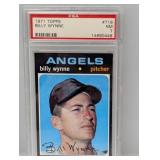 1971 Topps High # PSA 7 #718 - Billy Wynne Angels
