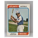 1974 Topps Set Break #320 Dusty Baker C/C/E