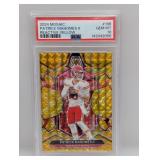 2024 Mosaic Patrick Mahomes Reactive Yellow PSA 10