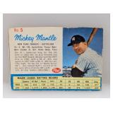 1962 Mickey Mantle Post Cereal Hand Cut #5 Damage