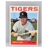 1964 Topps #425 - Norm Cash "Tigers" Corners