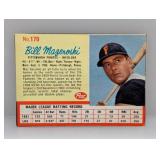 1962 Bill Mazeroski Post Cereal Hand Cut #170 S/S