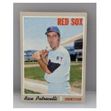 1970 Topps RICO PETROCELLI TUFF HN 680 Creases