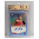 2013 Maronde Topps Ch Blue Ref RC Auto/199 BGS 9.5