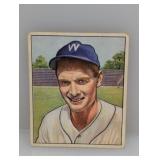 1950 Bowman #17 - Sid Hudson "Senators" Corners