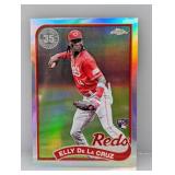 2024 Topps Chrome Elly De La Cruz #89CB-11 RC Ref